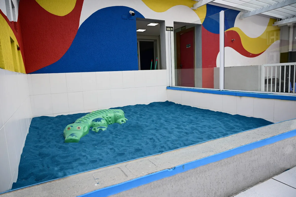 Tanque de areia — Berçário