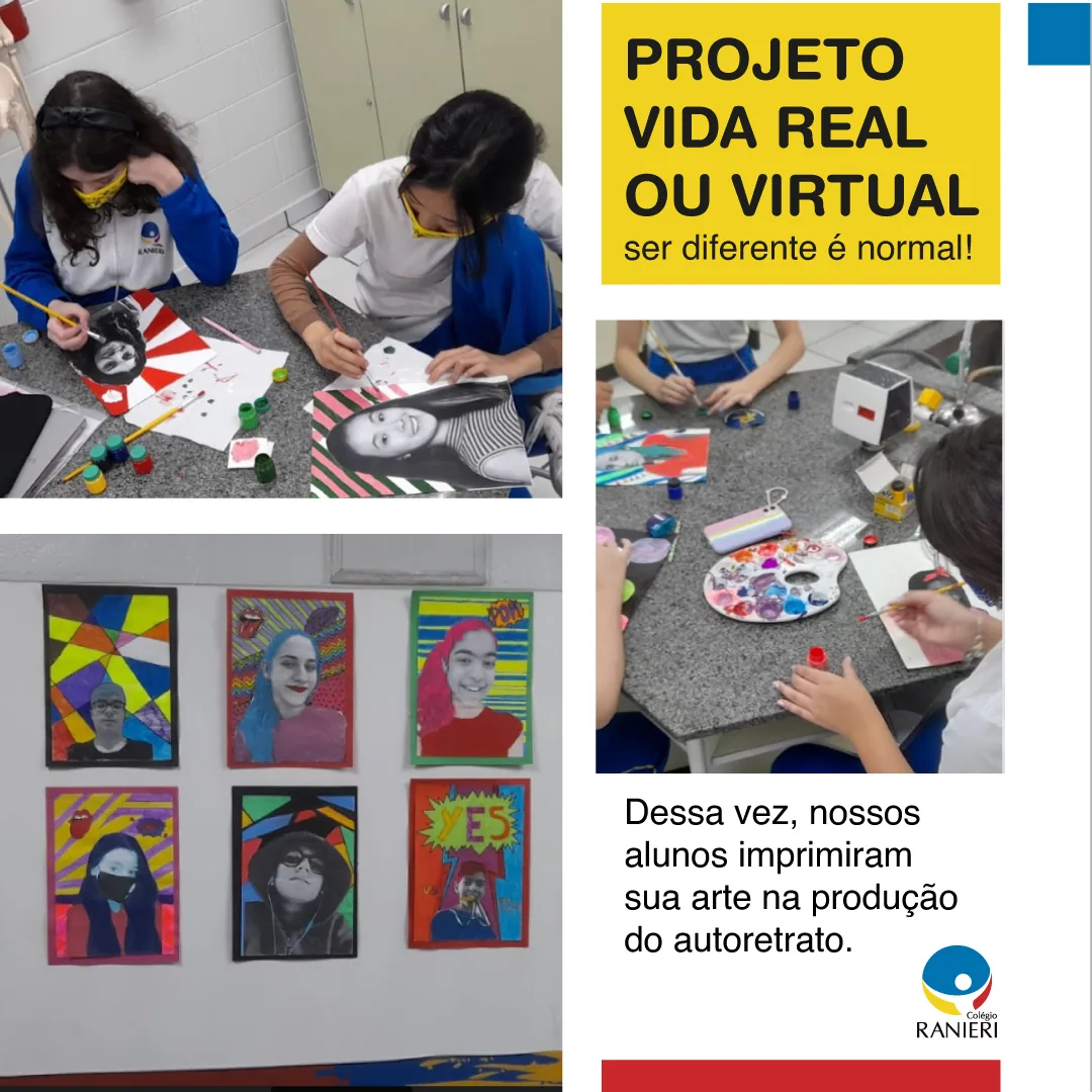 Projeto Vida Real ou Virtual, ser diferente é normal! — Ensino Fundamental — Anos Finais